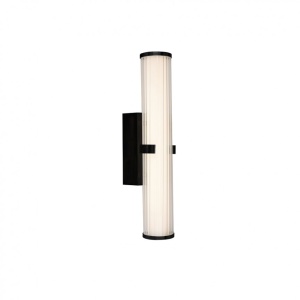Aplica LED de perete / oglinda baie IP44 Clamp neagra 63125-1BK SRT
