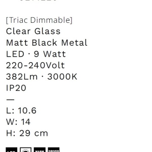 Aplica LED design decorativ 3000K TOTEM - Img 7