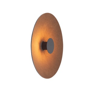 Aplica LED design modern decorativ ACOUSTIC maro, negru ZB-25179