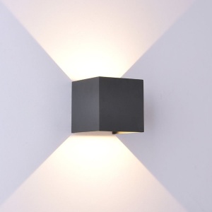 Aplica LED dimabila iluminat exterior ambiental IP54 DAVOS gri MA-8589