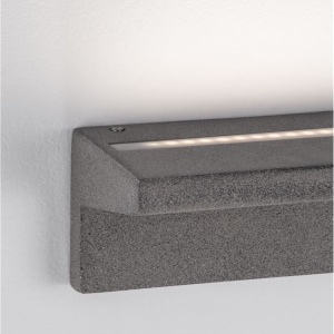 Aplica LED din ciment negru pentru exterior IP65 LITA 250627 universul-luminii.ro