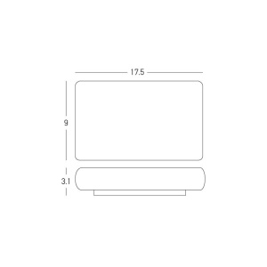 Aplica LED iluminat ambiental exterior IP65 COVE 2x6W cafenie - Img 3
