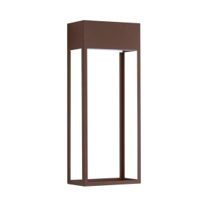 Aplica LED iluminat ambiental perete exterior IP65 MOBY Corten