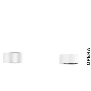 Aplica LED iluminat exterior ambiental IP54 OPERA II alb 158327 universul-luminii.ro