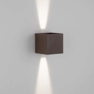 Aplica LED iluminat exterior ambiental IP65 VECTOR maro corten - Img 11