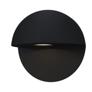 Aplica LED iluminat exterior IP55, design modern, 9cm Mezzo negru MYO033WL-L7B3K