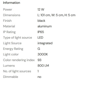 Aplica LED iluminat exterior IP65 Kaprun 12W - Img 4