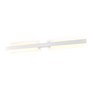 Aplica LED iluminat exterior liniar IP54 LOTUS 24W alba
