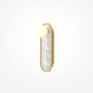 Aplica LED mozaic din sidef natural Capiz Perlamour - Img 10