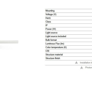 Aplica LED oglinda, tablou IP44 CALMA alb/opal 50cm - Img 4