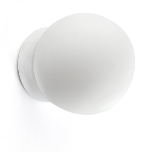 Aplica LED pentru baie IP44 PING D-10cm alba