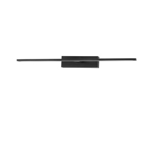 Aplica LED pentru baie moderna IP44 MONDRIAN 20W neagra NVL-9053202