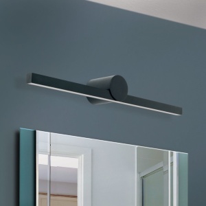 Aplica LED pentru baie moderna IP54 BEAUTY L-61cm negru 155887 universul-luminii.ro
