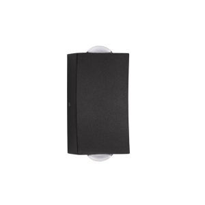 Aplica LED pentru exterior design modern IP54 Dewei negru