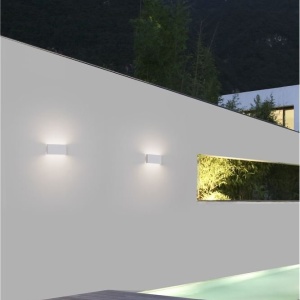 Aplica LED pentru exterior design modern IP54 Mile alb 129927 universul-luminii.ro