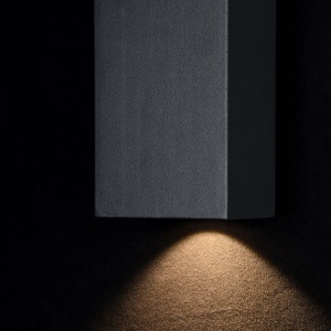 Aplica LED pentru iluminat exterior design modern Times Square IP54 negru MYO581WL-L6B 196077 universul-luminii.ro