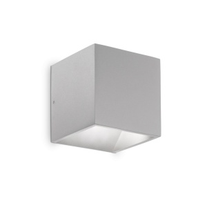 Aplica LED pentru Iluminat Exterior Rubik ap 4000K, Protectie IP54, Gri