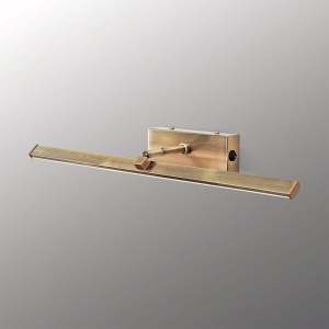 Aplica LED pentru tablou PUBLIO L-50cm alama antique 175187 universul-luminii.ro