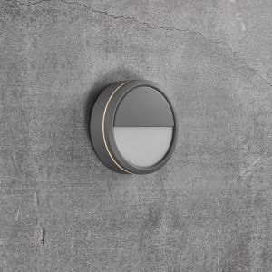 Aplica LED perete/ tavan exterior cu protectie IP54 Ava Smart Grey 220927 universul-luminii.ro