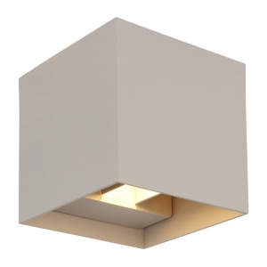 Aplica LED, Spot pentru iluminat exterior design modern IP54 Veronika nisip 10x10cm - Img 8