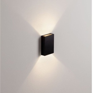 Aplica lumina ambientala pentru fatade IP65 SAM negru - Img 3