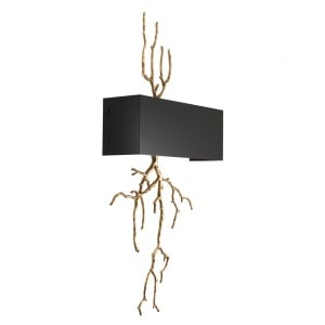 Aplica LUX design elegant Sorento alama/ negru 112636 HZ 183637 universul-luminii.ro