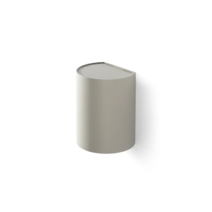 Aplica perete aluminiu gri, 1xGU10, SOLE round - Img 3