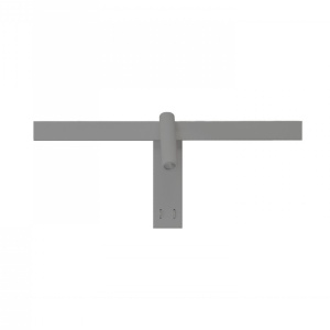 Aplica perete cu spot, directionabila RICO 10W+6W 3000K alb