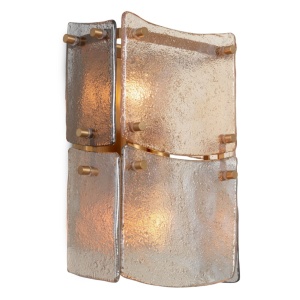 Aplica perete design LUX, Sticla, Alama Antic, Laurent