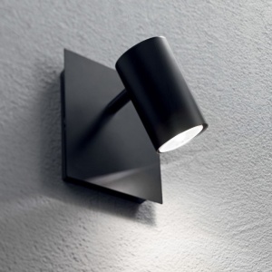 Aplica perete design modern minimalist SPOT AP1 neagra 115481