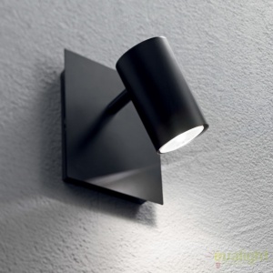 Aplica perete design modern minimalist SPOT AP1 neagra 115481 - Img 1