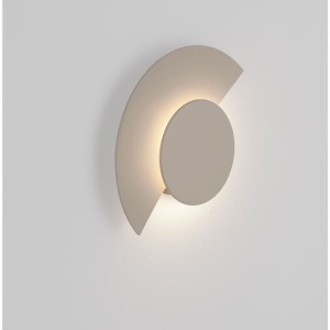 Aplica perete exterior lumina indirecta IP54 LED 3000K Gloo sand - Img 2
