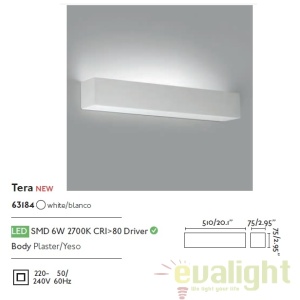Aplica perete LED cu lumina ambientala TERA 63184 45117 universul-luminii.ro