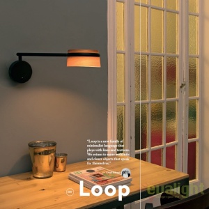 Aplica perete LED dimabila design deosebit LOOP I 29566 182837 universul-luminii.ro