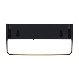 Aplica solara cu senzor de miscare, protectie IP44, Saulio negru 244207 universul-luminii.ro