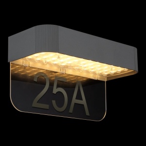 Aplica solara LED iluminat numar de casa IP54 SOLAR - Img 6