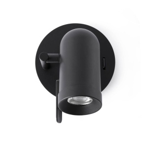 Aplica stil modern minimalist ORLEANS 1L negru 43521