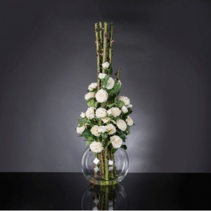 Aranjament floral mare design LUX PENELOPE COLUMN ROSES 1142278.95