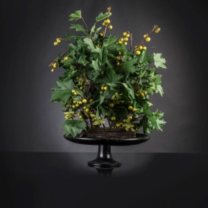 Aranjament floral mediu design LUX ALZATA CANADIAN WOOD