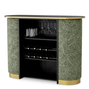 Bar design LUX Matthew, camari green