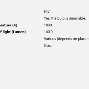 Bec decorativ Spiral E27 G125 Smoked Dimabil 163827 universul-luminii.ro