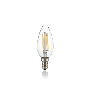 Bec LED dimabil E14 04W OLIVA TRASP 3000K 188928 IDL