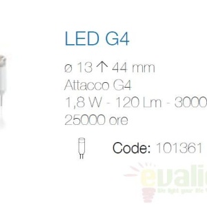 Bec LED G4 1.8W 101361 67237 universul-luminii.ro