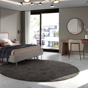 Birou elegant design LUX furnir de nuc Office Walnut - Img 5