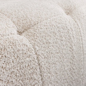 Canapea mare, Tesatura boucle bej sampanie, ROYAL 295cm - Img 2