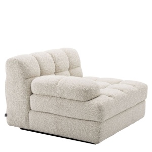 Canapea, Modul stanga design elegant LUX Dean left, boucle crem 115518 HZ - Img 4