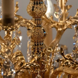 Candelabru 24 brate LUX cu cristale Scholer, Nur 225527 universul-luminii.ro
