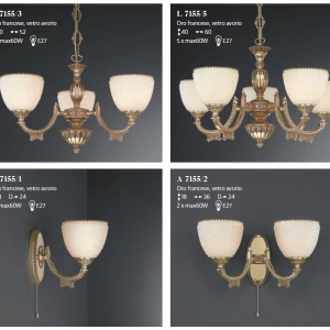 Candelabru 3 brate clasic design italian 7155 201687 universul-luminii.ro