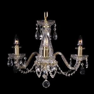 Candelabru 3 brate cristal Bohemia L11 006/03/1-A - Img 1