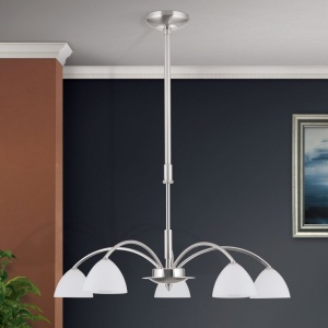 Candelabru 5 brate elegant design modern OPALDESIGN, satin - Img 4